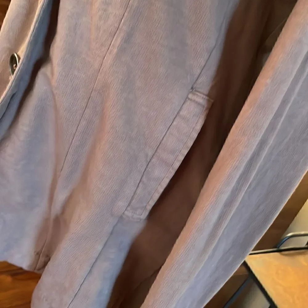 Fresh Produce Brown Button Front Jacket - M - Picture 5 of 8